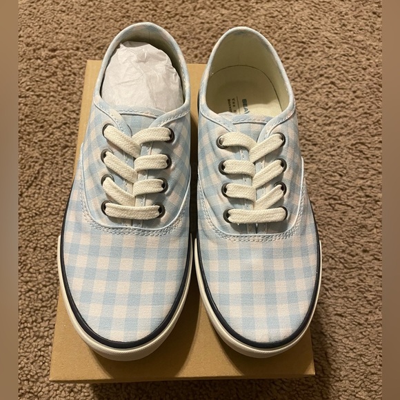 SeaVees Baja Shoes in Buckhead Blue Gingham for The Beaufort Bonnet Company NIB - Picture 5 of 9
